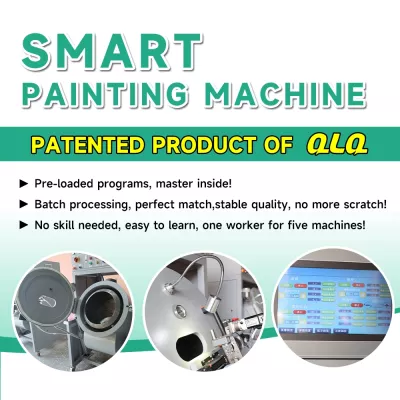 QLQ-SPM-2 Automatic Intelligent barrel painting machine