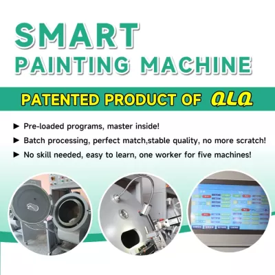 QLQ-SPM-2 Automatic Intelligent barrel painting machine