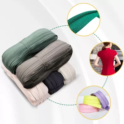 Kustom ukuran berat warna 3 # rantai panjang ritsleting tak terlihat gulungan untuk gaun Bantal celana tersembunyi Zip rantai pabrik harga grosir