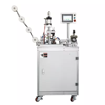 Mesin Pembuat Ritsleting dan Slider Mesin Ritsleting Nilon Otomatis Mesin Penyegel Pita Ultrasonik Mesin Pita Las Ritsleting
