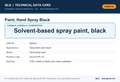 Paint, Hand Spray Black