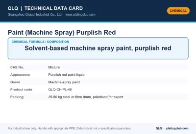 Paint (Machine Spray) Purplish Red