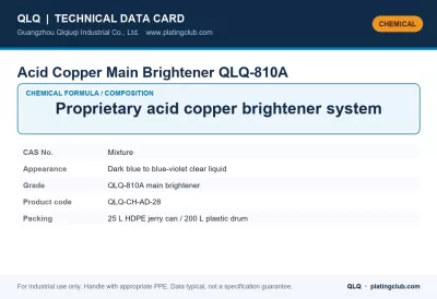 Acid Copper Main Brightener QLQ-810A