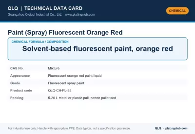 Paint (Spray) Fluorescent Orange Red