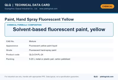 Paint, Hand Spray Fluorescent Yellow