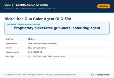 Nickel-free Gun Color Agent QLQ-50A