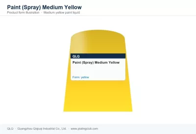 Paint (Spray) Medium Yellow