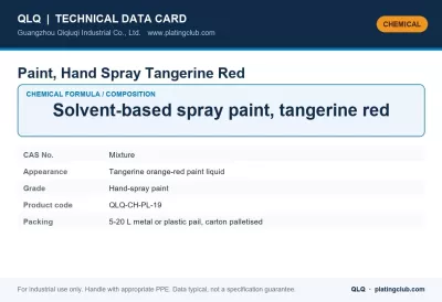 Paint, Hand Spray Tangerine Red