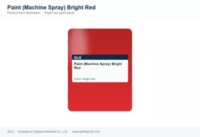 Paint (Machine Spray) Bright Red