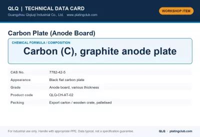 Carbon Plate (Anode Board)