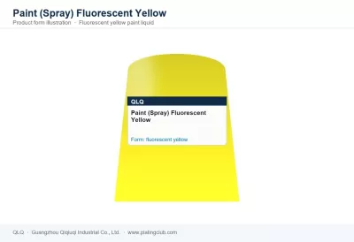 Paint (Spray) Fluorescent Yellow