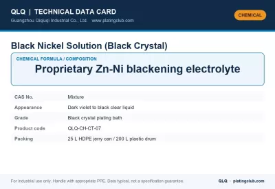 Black Nickel Solution (Black Crystal)