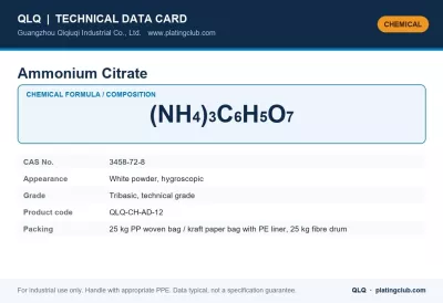 Ammonium Citrate