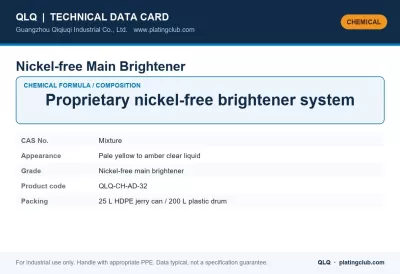Nickel-free Main Brightener
