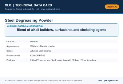 Steel Degreasing Powder