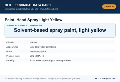 Paint, Hand Spray Light Yellow