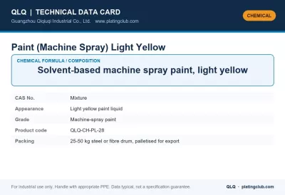 Paint (Machine Spray) Light Yellow