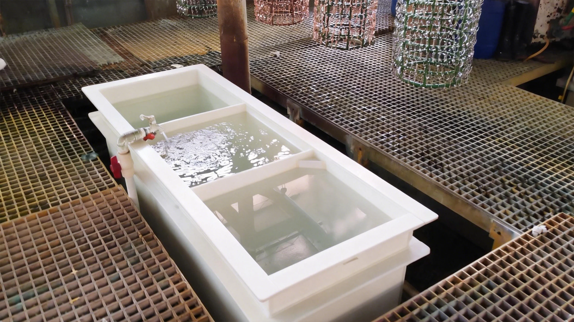 2. Three times Cleaning Tank