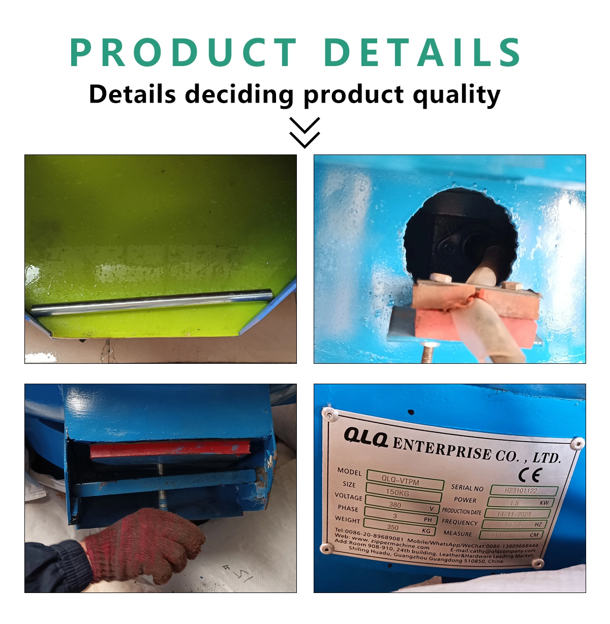 QLQ-VTPM Vibrating Type Polishing Machine - product photo 1
