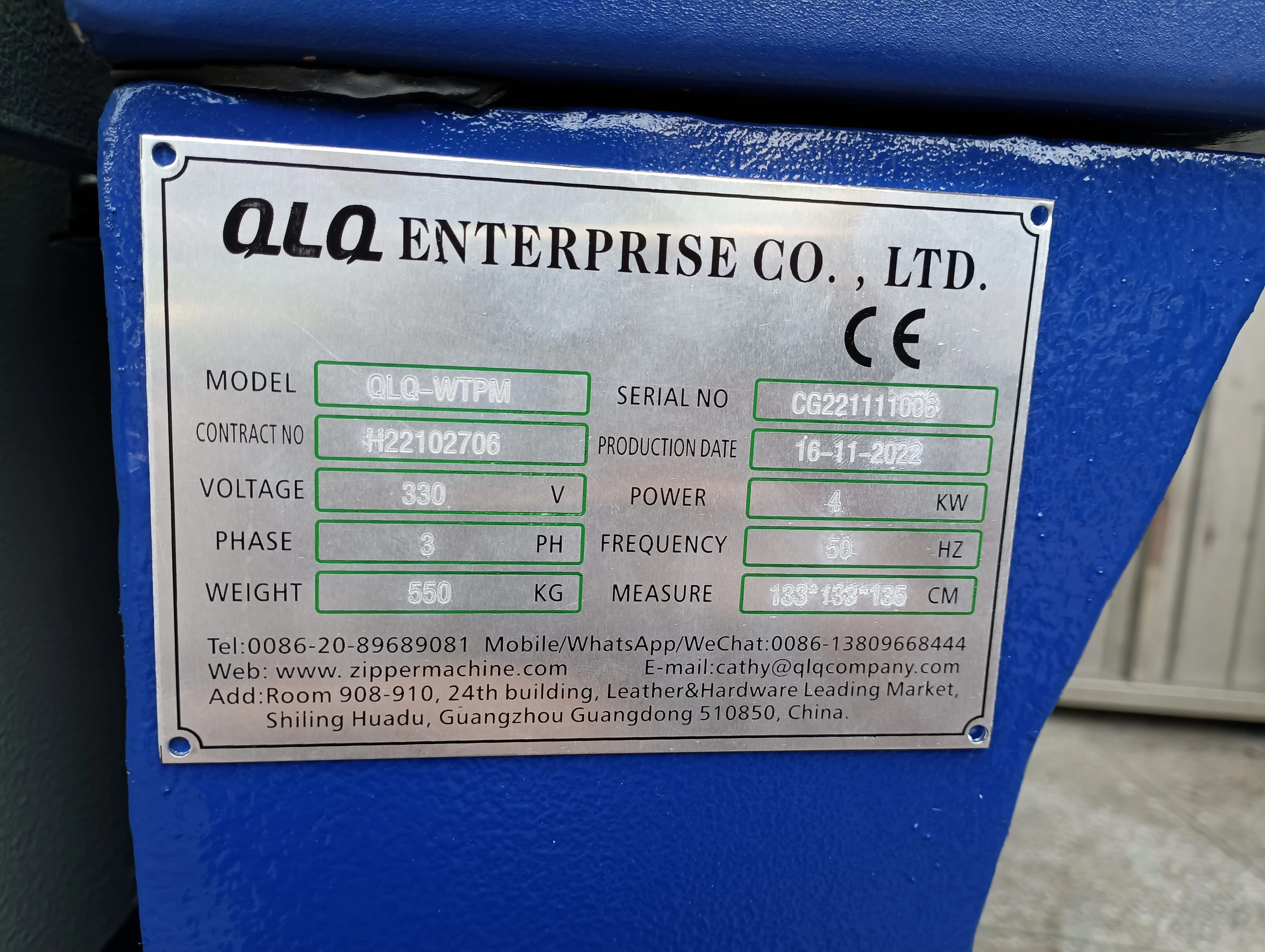 QLQ-WTPM Whirlpool Type Polishing Machine