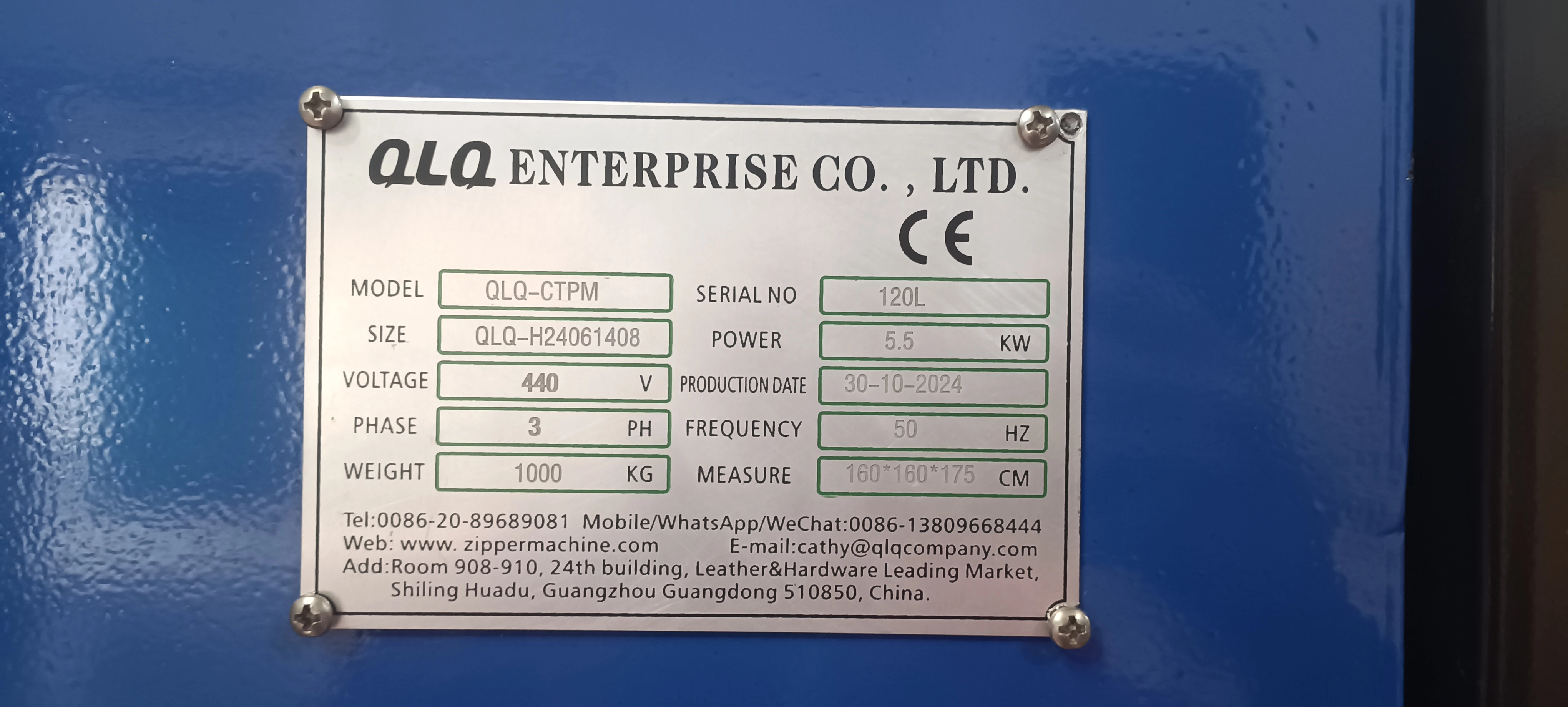 QLQ-CTPM Centrifygal Type Polishing Machine