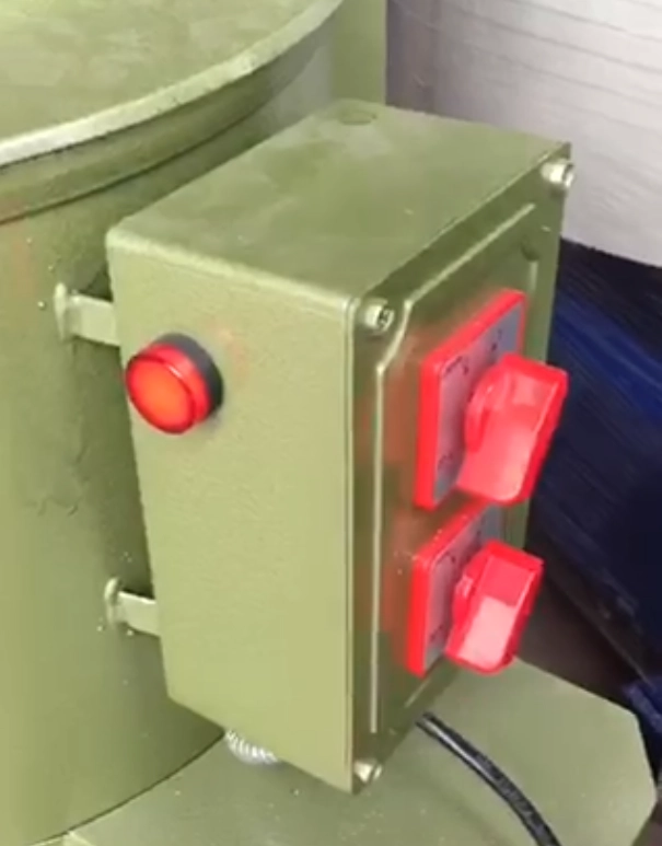 QLQ-BSDM Hot-wind Centrifugal Dryer(B) 35kg(material both inside and outside is ironl,bottom is cast-iron)