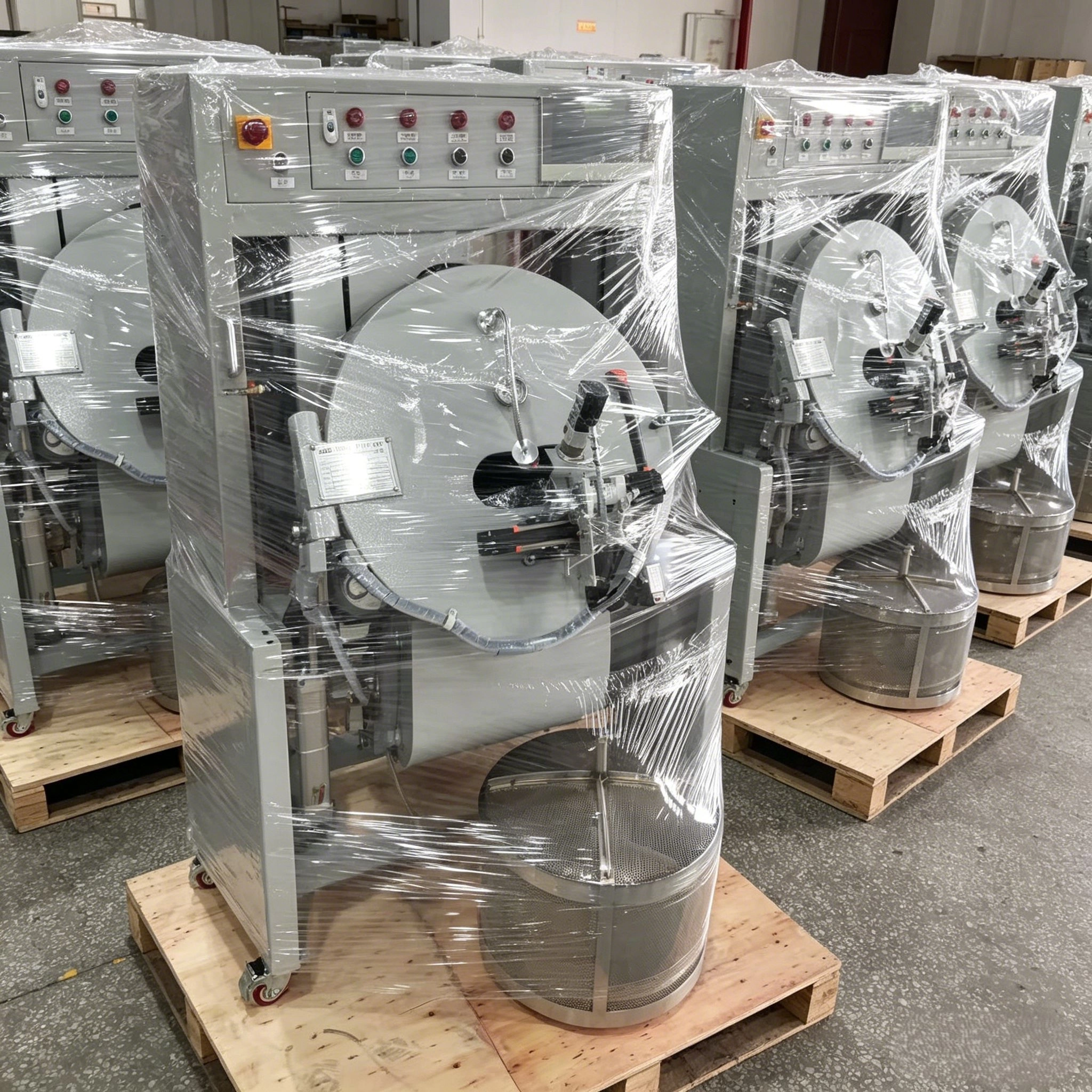 QLQ-SPM-2 Automatic Intelligent barrel painting machine