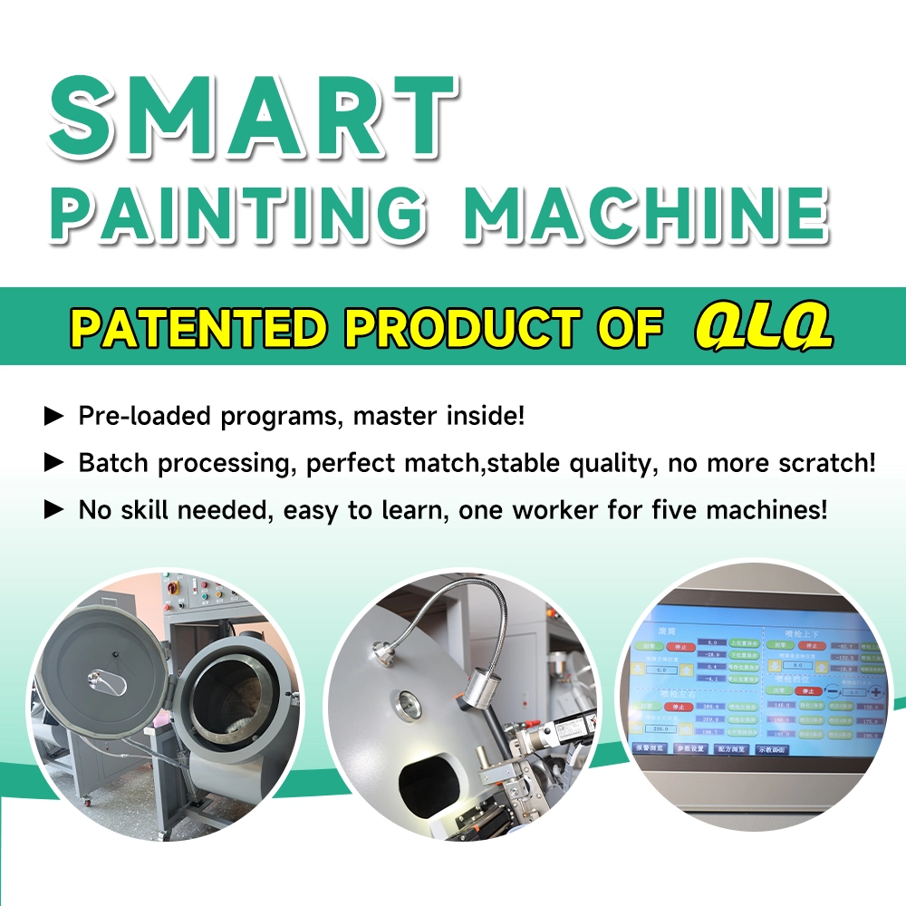 QLQ-SPM-2 Automatic Intelligent barrel painting machine