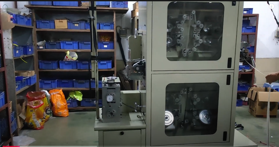 QLQ-C8P Automatic Metal Zipper Chamfering Machine ( 8 heads)