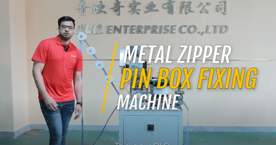 QLQ-PBMM Automatic Metal Zipper Pin Box Fixing M/C