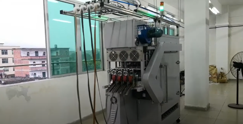 QLQ-ZTIM4 QLQ-ZTIM Automatic Zipper Tape Ironing Machine (4 tapes)