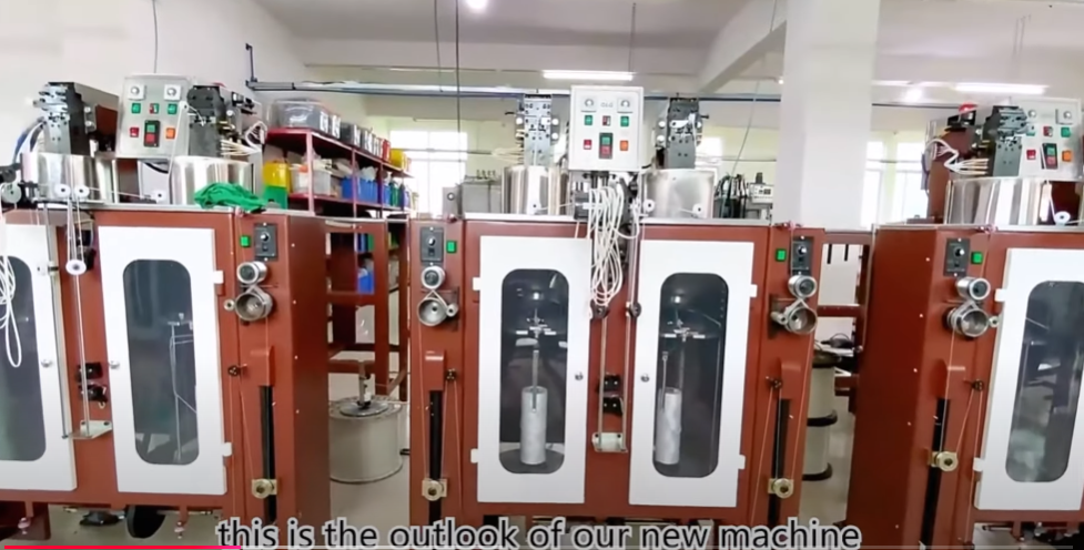 QLQ-CFM-2 Automatic Nylon Zipper Coil Forming Machine