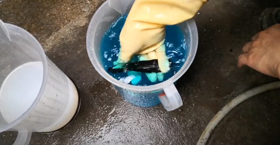 Shiny gun plating chemical