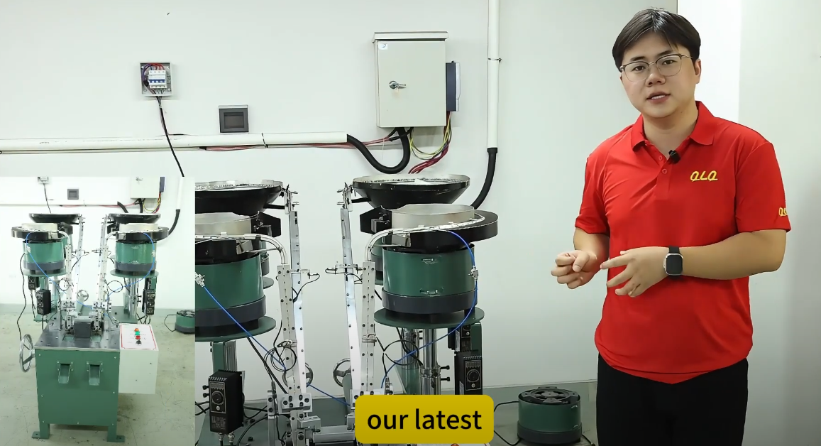 QLQ-002 Automatic Non-lock Slider Assembly Machine