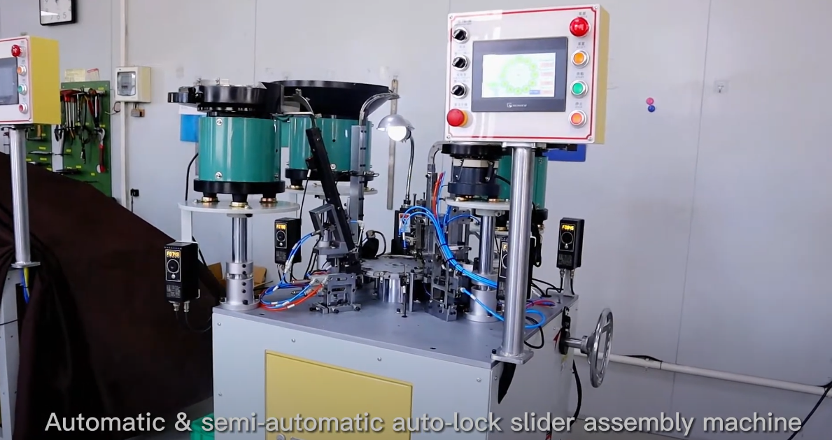QLQ-037A Automatic & Semi-automatic Auto-lock Slider Assembly Machine