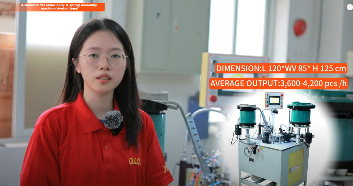 QLQ-013D Automatic YG Slider Body & Spring Assembly Machine (riveted type)