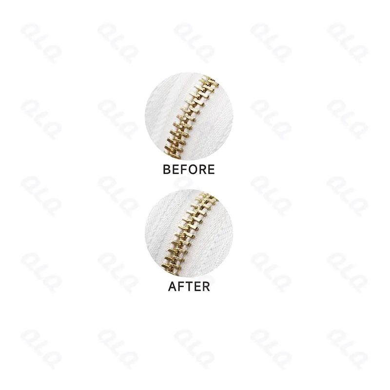 Step 4: Teeth Side Polishing - QLQ zipper manufacturing machine