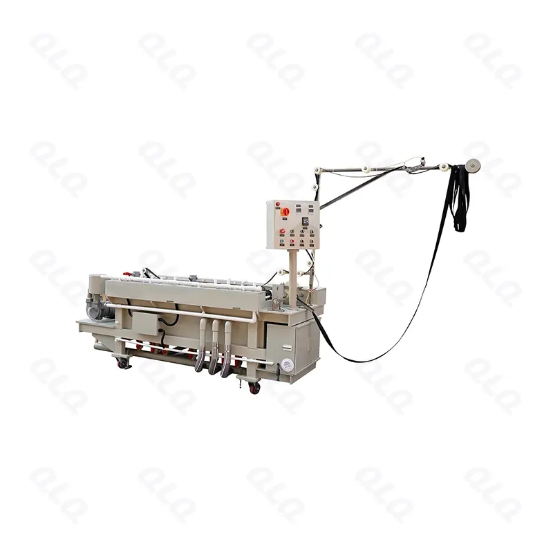 Step 8: Two Tanks Plating - QLQ zipper manufacturing machine