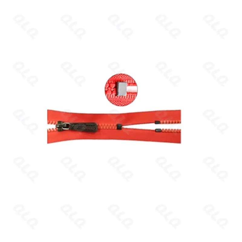 Step 3: Bottom Stop with Top Stop Injection - QLQ zipper manufacturing machine