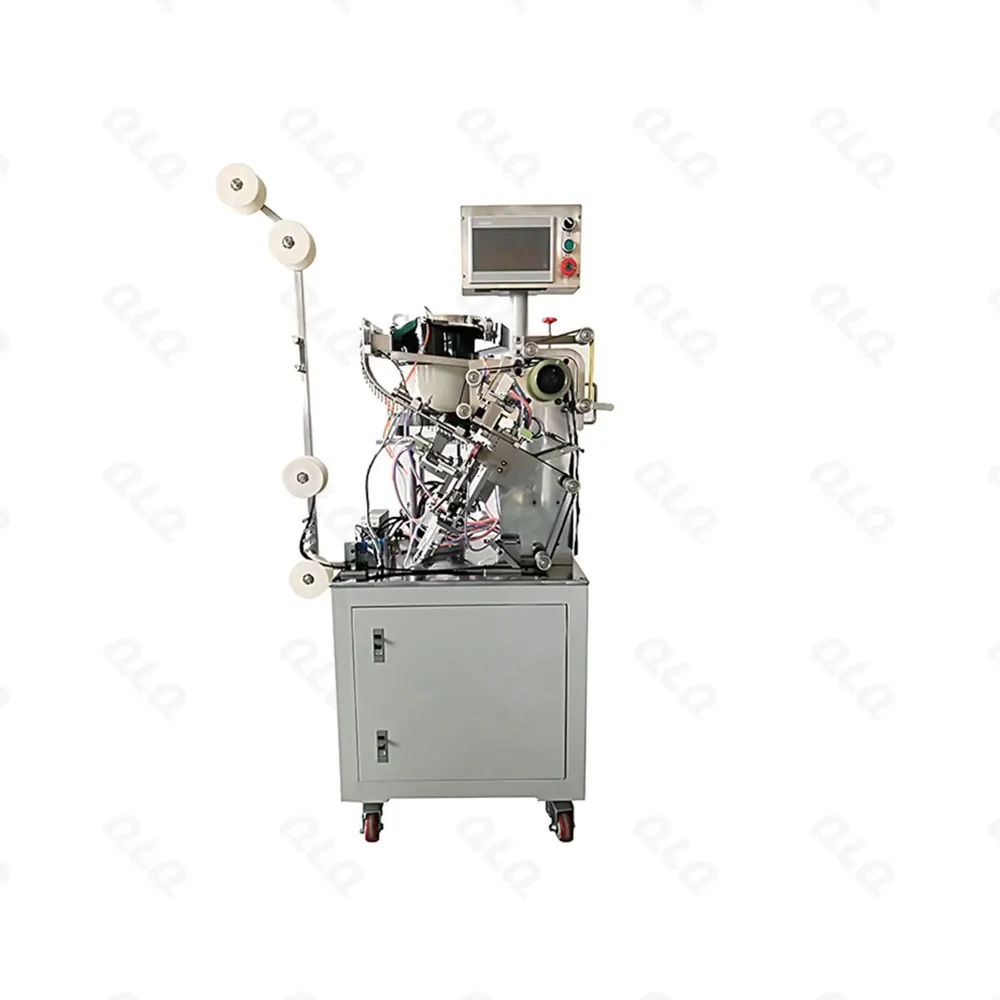Step 4: Slider Mounting - QLQ zipper manufacturing machine