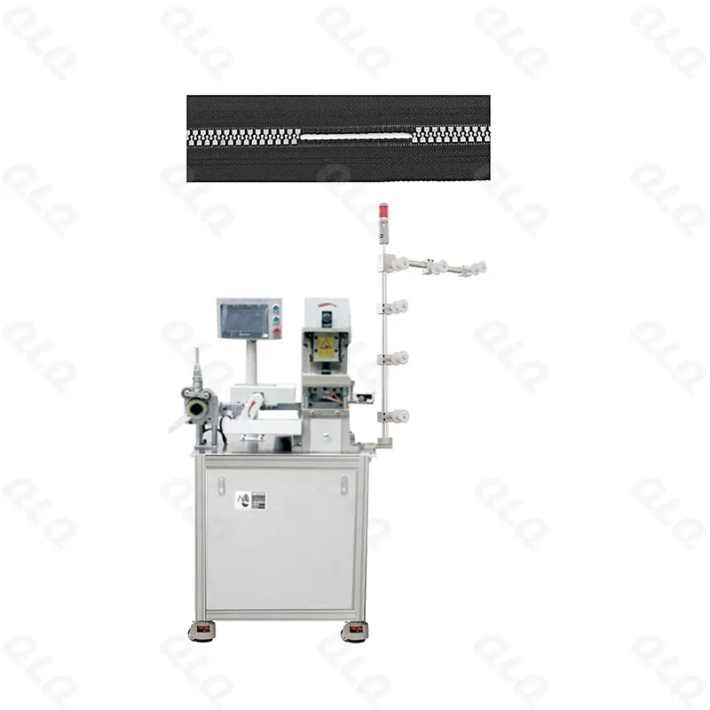 Step 1: Gapping - QLQ zipper manufacturing machine