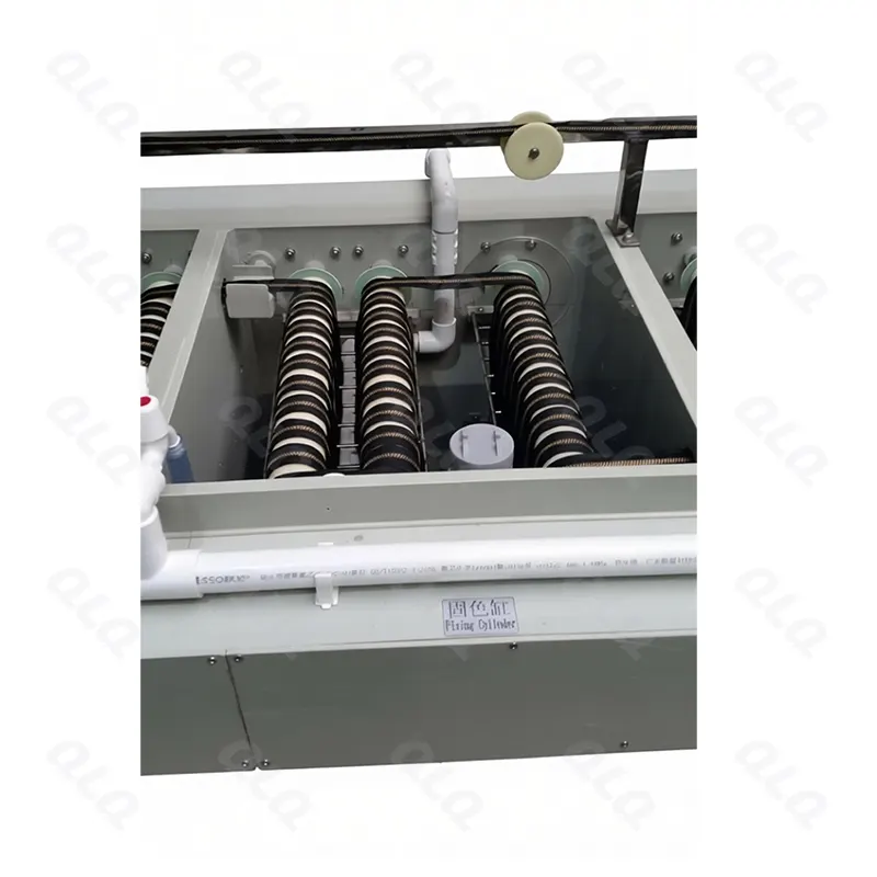 Step 9: Cleaning & Color Fixing (after plating) - QLQ zipper manufacturing machine