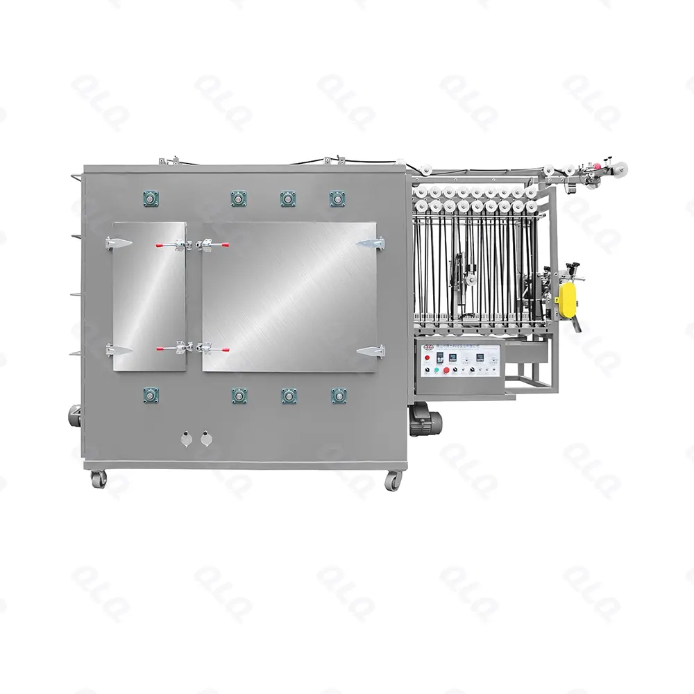 Step 11: Zipper Ironing - QLQ zipper manufacturing machine