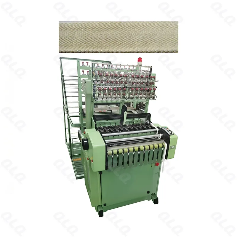 Step 4: Zipper Tape Production - QLQ zipper manufacturing machine
