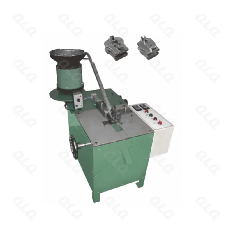 Step 7: Slider De-burr - QLQ zipper manufacturing machine