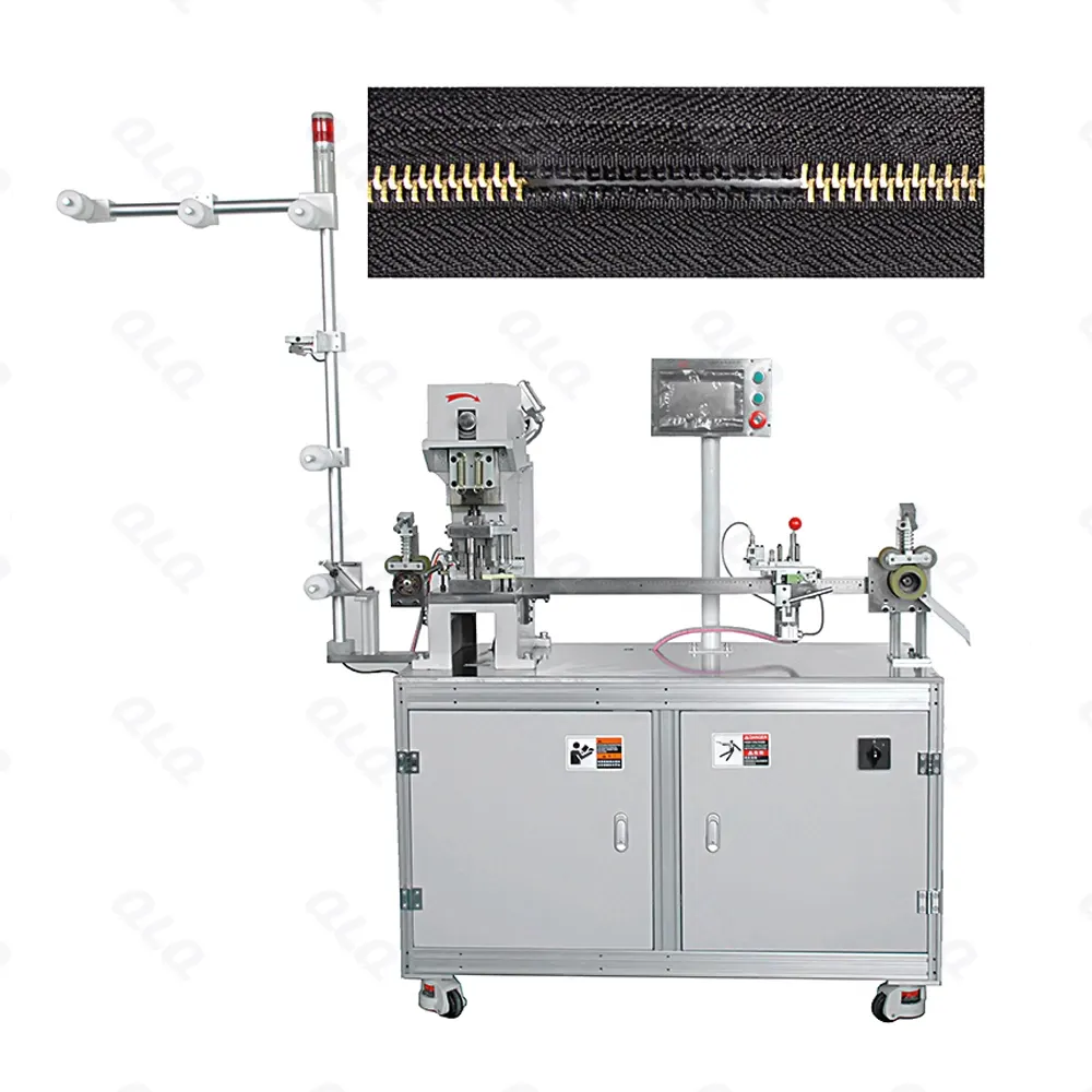Step 1: Gapping - QLQ zipper manufacturing machine