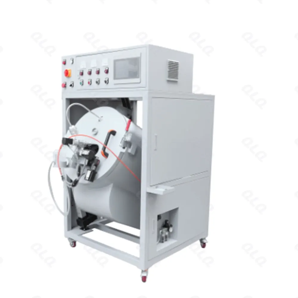 Step 7: Painting & Plating - QLQ zipper manufacturing machine