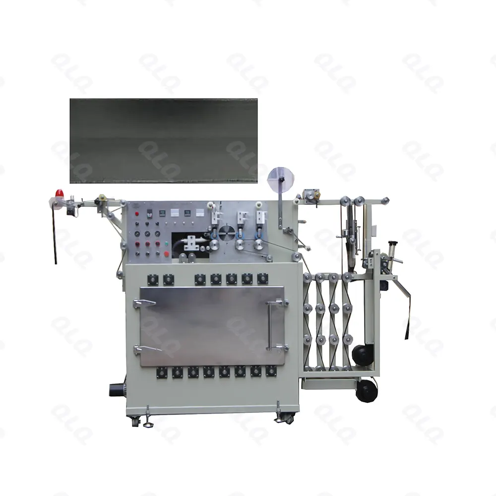Step 2: Zipper Film Sealing - QLQ zipper manufacturing machine