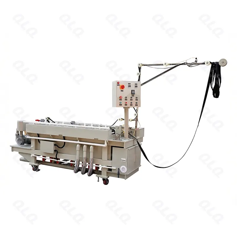 Step 7: Single Tank Plating - QLQ zipper manufacturing machine