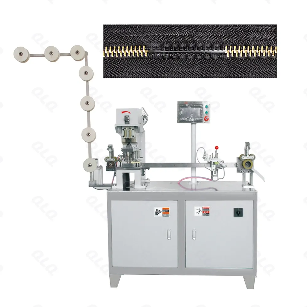 Step 1: Gapping - QLQ zipper manufacturing machine